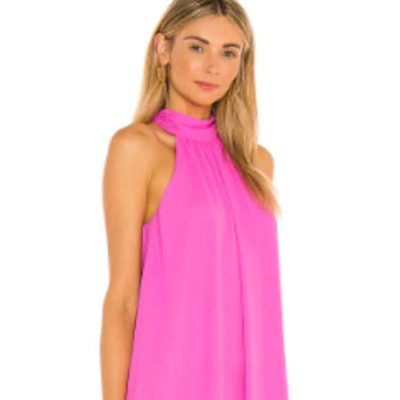 REVOLVE Dresses Krisa Tie Back Halter Dress Poshmark